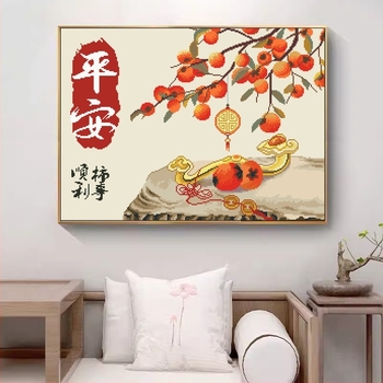 Set za križno šivanje, platno 11CT, moderan minimalistički stil, serija kineskog stila, za dnevnu sobu