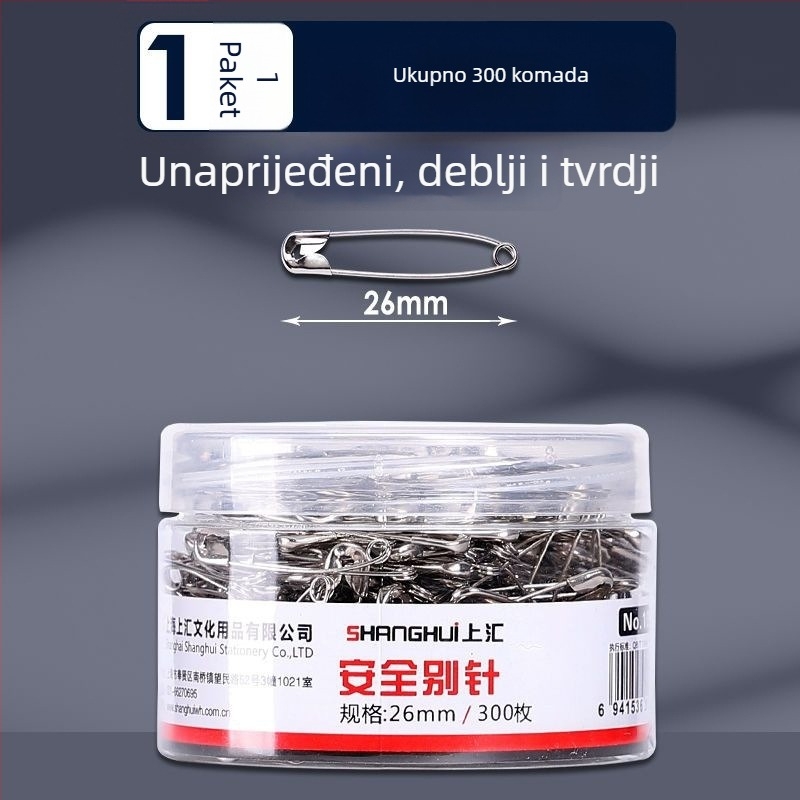 Shanghui metalni sigurnosni igle za odjeću – debeli, starinski veliki papir-klipsevi i igle za oznake