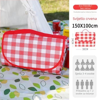Piknik prostirka, otporna na vlagu, reziva, izrađena od netkane tkanine, model YS6601, za 1–2 osobe, 0,5 kg