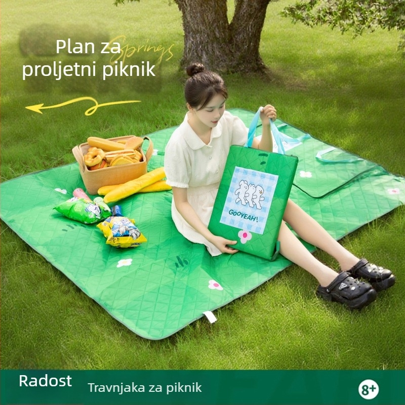 Podloga za piknik od Oxford platna, protuklizna i vodootporna, za kampiranje, za 1–2 osobe