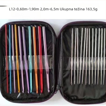 Set igala za pletenje s debelim držalom, gradijentna boja, mekana drška, 8 kom (Brand: Yucheng; Kutija: 100 kom.; Prilagodba dostupna; Stil: minimalistički; Težina: 0,2 kg)