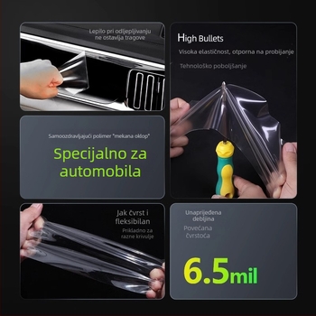 TPU unutarnji zaštitni film za zaslon na ploči, kaljeni zaštitni film za navigaciju i središnju kontrolu, univerzalna kompatibilnost, kod proizvoda aa123