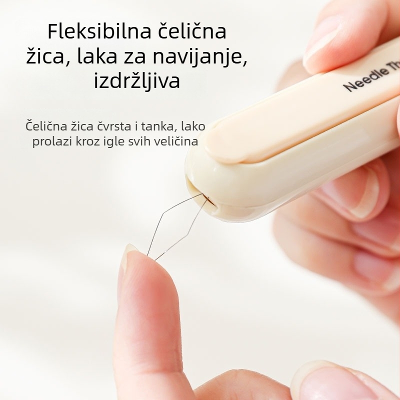 Needle threader, dvostruki odvijač za šavove, izvlačivač niti, minimalistički stil, podrijetlo Zhejiang