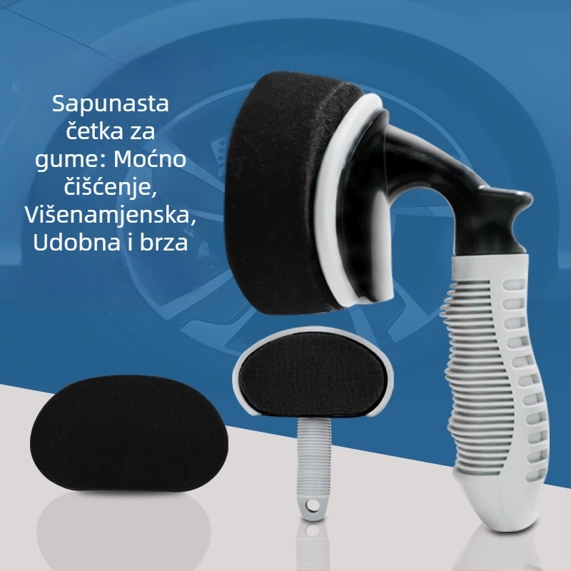 Četka za poliranje guma s visoko gusto spužvom (Materijal: visoko gustoća spužva; Tip: četka za poliranje guma; Obrada i prilagodba: dostupno)