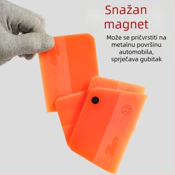 Alat za uklanjanje filma na automobilu – mekana guma, brend 7MO, tip: scraper