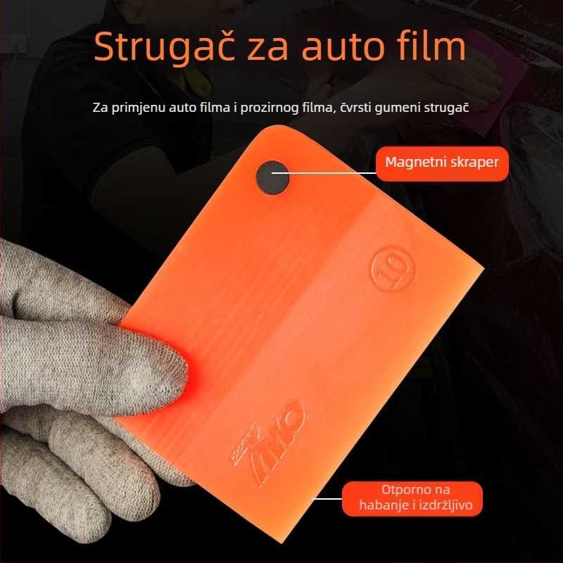 Alat za uklanjanje filma na automobilu – mekana guma, brend 7MO, tip: scraper