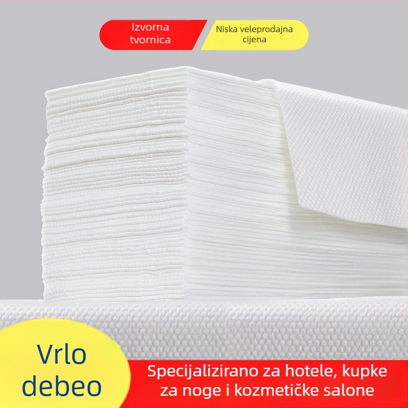 Jednokratni ručnik za lice za salone ljepote, jednostavna tkanina, 70 g, Cui Hua Shi