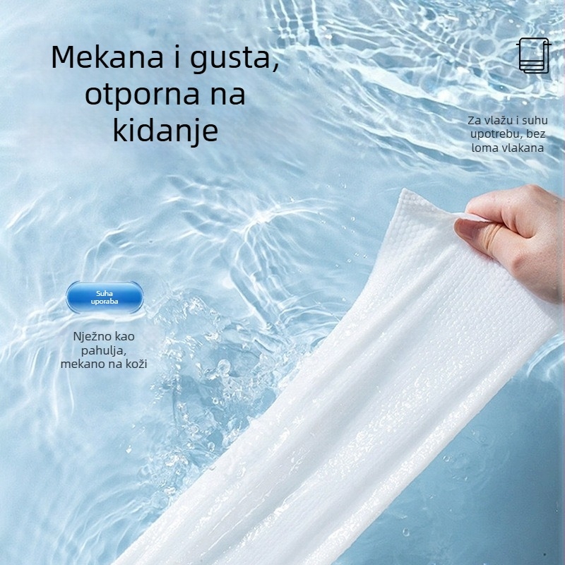 Jednokratni ručnik za lice za salone ljepote, jednostavna tkanina, 70 g, Cui Hua Shi