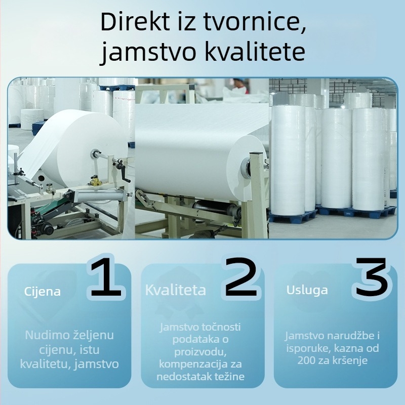 Jednokratni ručnik za lice za salone ljepote, jednostavna tkanina, 70 g, Cui Hua Shi