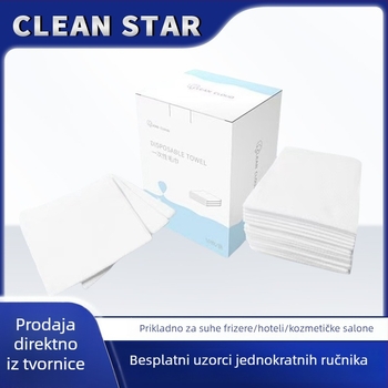 Jednokratni ručnik za ljepotu, pamuk, Šifra proizvoda YICXCD, Marka cleanloud, Težina 80 g
