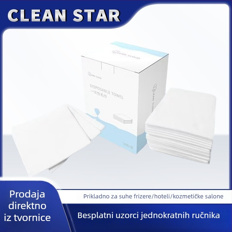Jednokratni ručnik za ljepotu, pamuk, Šifra proizvoda YICXCD, Marka cleanloud, Težina 80 g