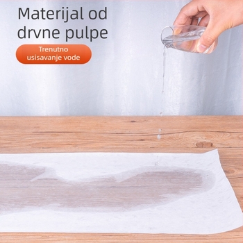 Jednokratna krpa za stopala, upijajućeg od drvne celuloze, pogodna za spa i pedikuru, prilagodljiva