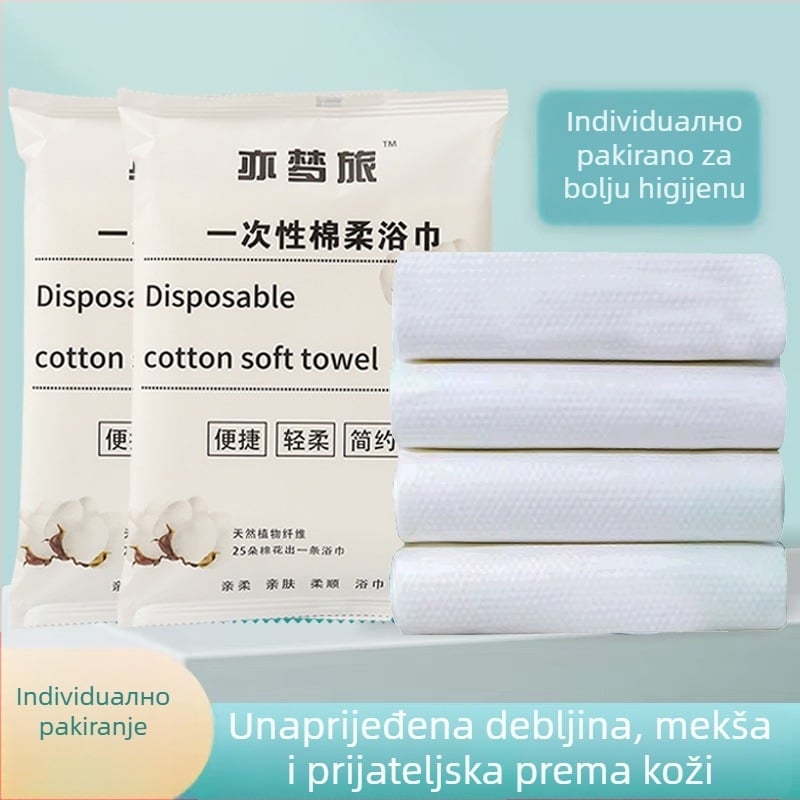 Jednokratni mikrovlaknasti ručnici za salone – kapok vlakna, apsorpcija vode 5–10 s, brzo sušenje, jednostavna tkanina, mogućnost prilagodbe