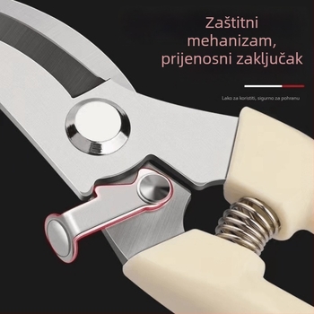 Škare za podrezivanje grana od nehrđajućeg čelika, s mogućnošću cijepljenja, za vrt i voćke, vlastita marka