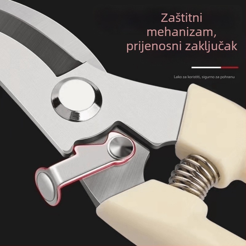 Škare za podrezivanje grana od nehrđajućeg čelika, s mogućnošću cijepljenja, za vrt i voćke, vlastita marka