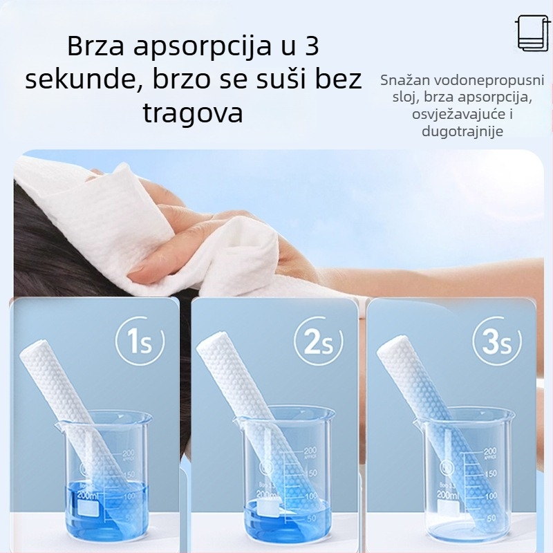 Jednokratni spa ručnik za profesionalne salone i brijačnice, pakiranje na veliko, Cui huashi, kemijska vlakna, prilagodljiva obrada