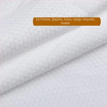 Frizerski ručnik za kosu, poliester, 80 g, apsorpcija 0–5 s, ispisan logotip