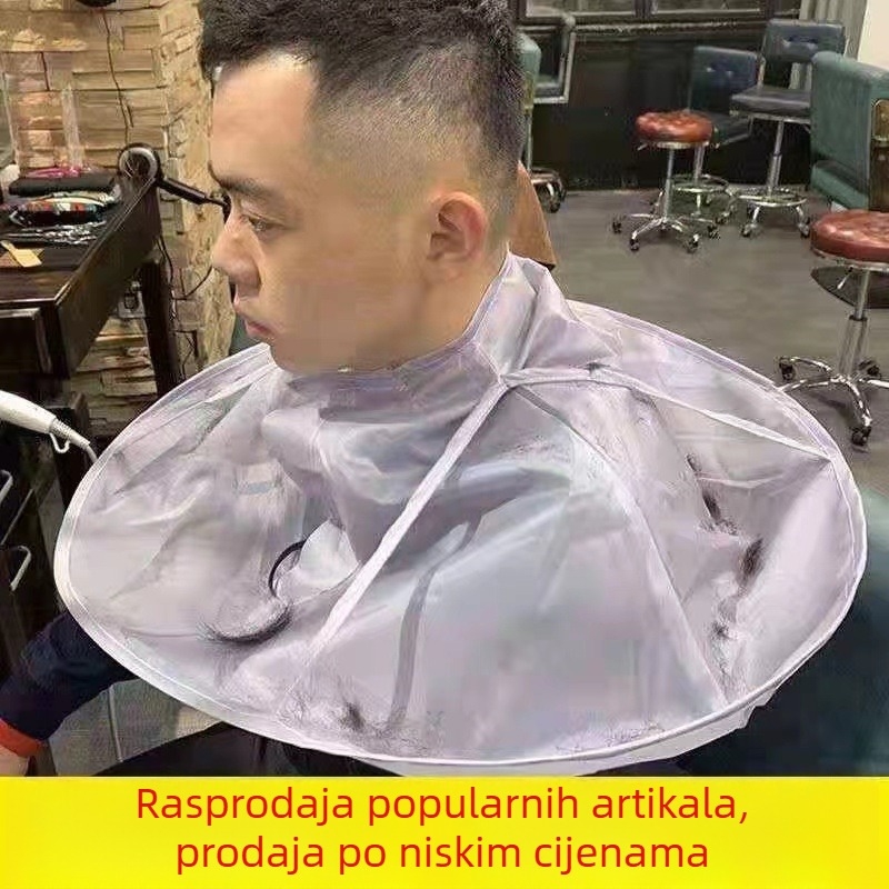 Frizerska ogrtač-bib za odrasle i djecu, univerzalna, višefunkcionalna krpa (Brand: Xingya; Porijeklo: Guangzhou; Primjena: Univerzalna)