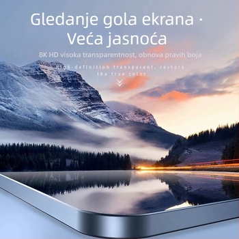 Zaštitno staklo za središnji zaslon Jietu Traveler – otporno na ogrebotine i habanje; otisci prstiju otporan; kompatibilno s navigacijskim zaslonom; za marku Chery