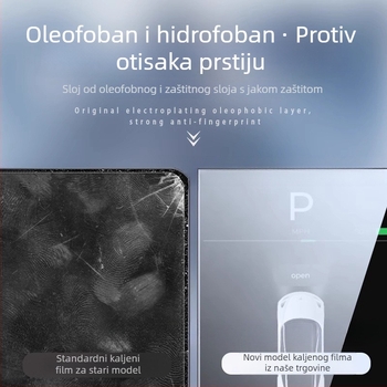 Zaštitno staklo za središnji zaslon Jietu Traveler – otporno na ogrebotine i habanje; otisci prstiju otporan; kompatibilno s navigacijskim zaslonom; za marku Chery