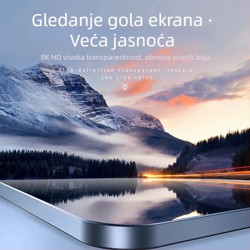 Zaštitno staklo za središnji zaslon Jietu Traveler – otporno na ogrebotine i habanje; otisci prstiju otporan; kompatibilno s navigacijskim zaslonom; za marku Chery