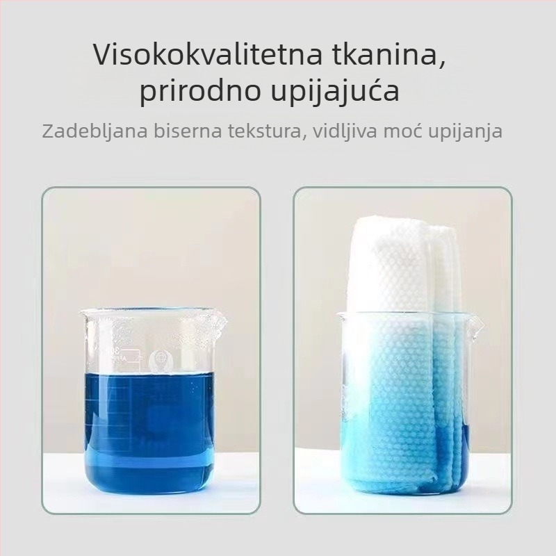 Jednokratni ručnik za frizerske salone i beauty salone, ručnik za pranje kose, ručnik od drvenih vlakana, s mogućnošću prilagođavanja logotipa