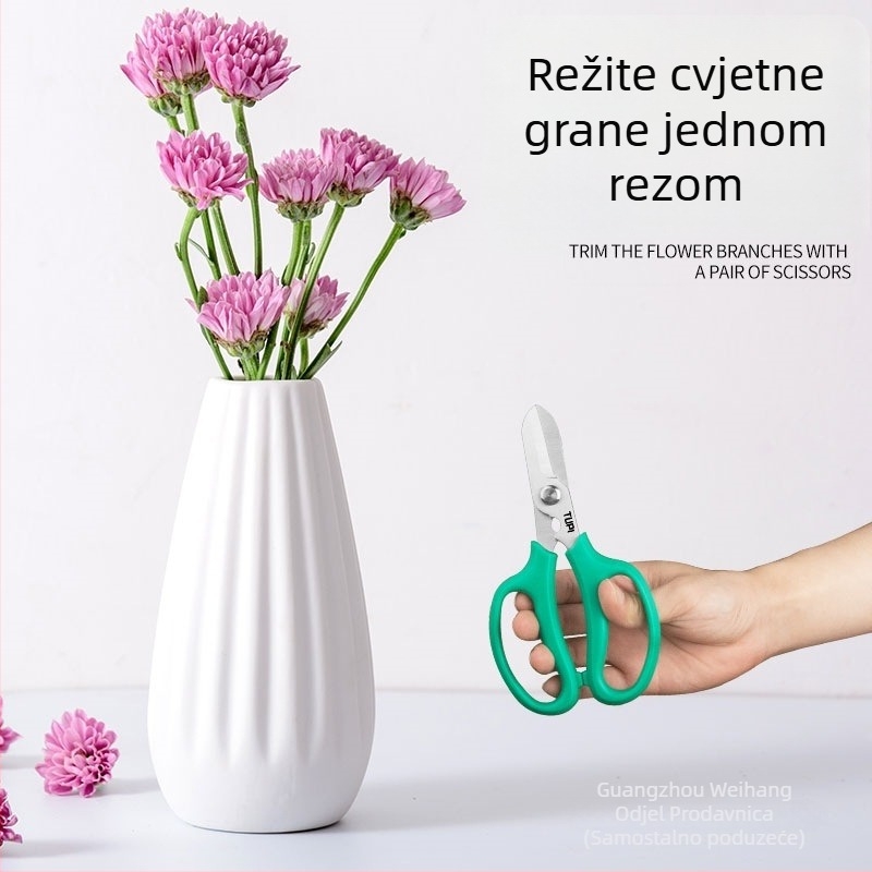 Cvjetne škare za aranžiranje cvijeća, škare za obrezivanje, vrtni alat — Brand Other