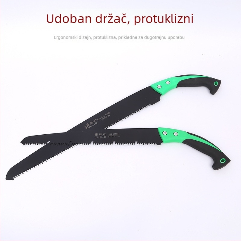 Ručna pila za podrezivanje s plastičnim držalom za voćna stabla, bonsaie i uređivanje vrta
