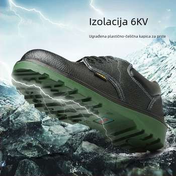 Izolirane radne cipele za električne poslove – zaštita od udara i probijanja, 6KV izolacija, lake, otporne na ulje i trošenje