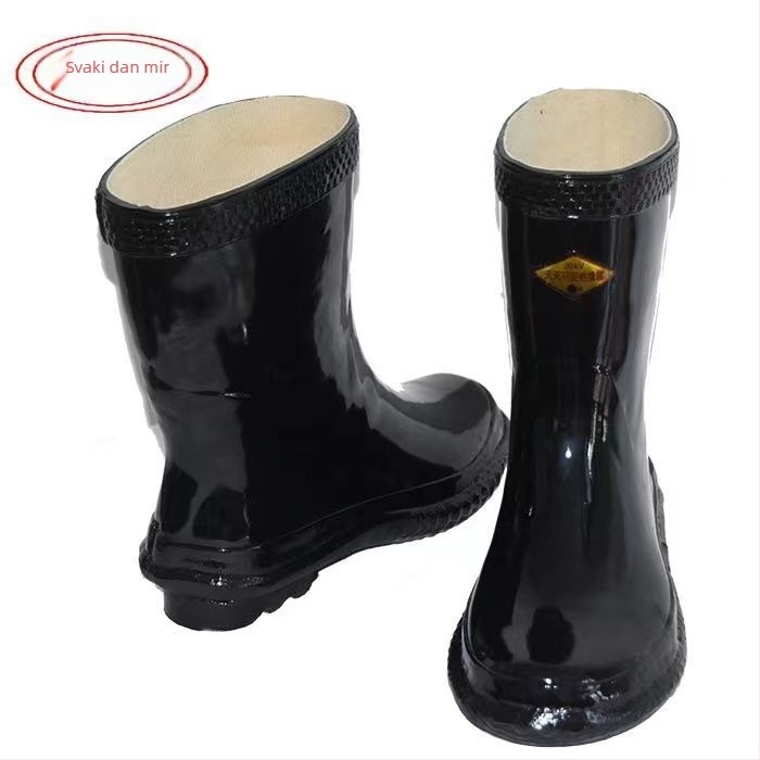 Izolirane čizme za električare, 20kV izolacija, PU injektirano, srednje visine, Peace Everyday