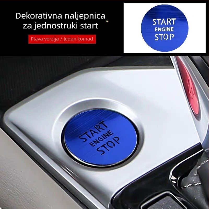 Elektronička pločica naljepnica za ručnu kočnicu – aluminijska legura, prozirna prema svjetlu, za Nissan Serena C27, Podrijetlo Guangdong, prilagodljivo obraduvanje