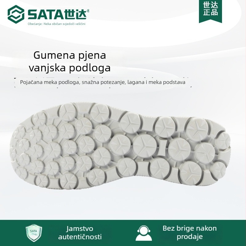 Izolirane sigurnosne cipele, gumeni gornji dio, niski gležanj, lagane, FF0603