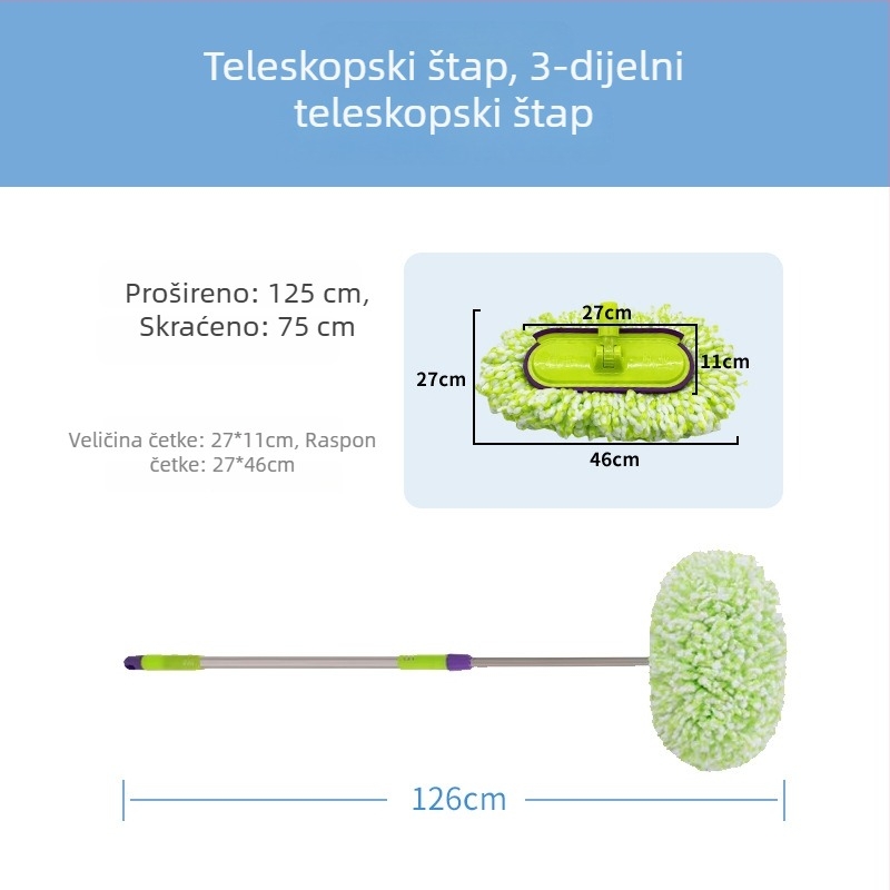 Mop za pranje auta od plastike, marka Chenyu Plastic Industry, težina pakiranja 0,68 kg, prilagodljiv