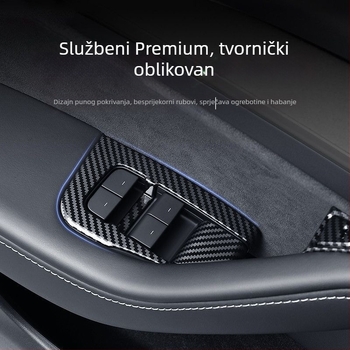 Tesla Model Y unutarnji dekorativni panel za kvaku vrata i gumb za podizanje