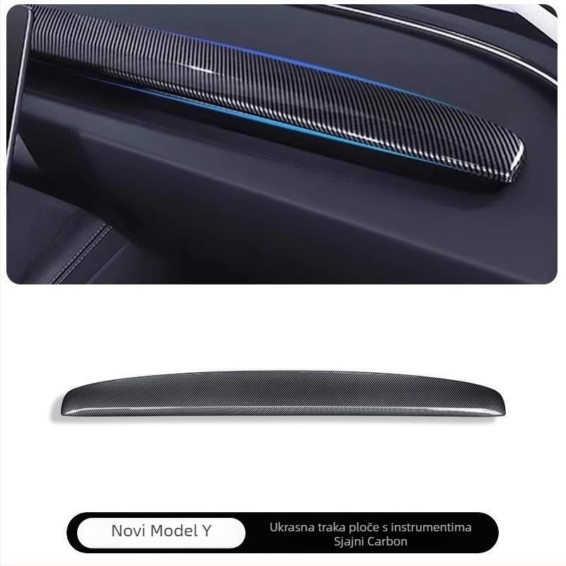 Tesla Model Y unutarnji dekorativni panel za kvaku vrata i gumb za podizanje