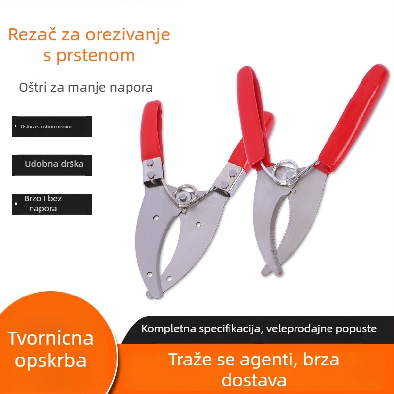 Mori-Yue prstenaste škare za rezanje za vinovu lozu i voćke, otvorenje 95