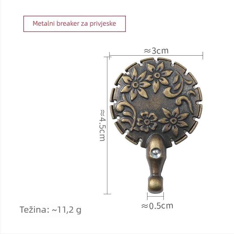Dodatak za šivaću mašinu — metalni rezač konca, ručno izrađen, za DIY šivanje i križni šav (Marka: Yan Yu; Pakiranje: 200 kom.; Težina: 50 g; Stil: Jednostavan)