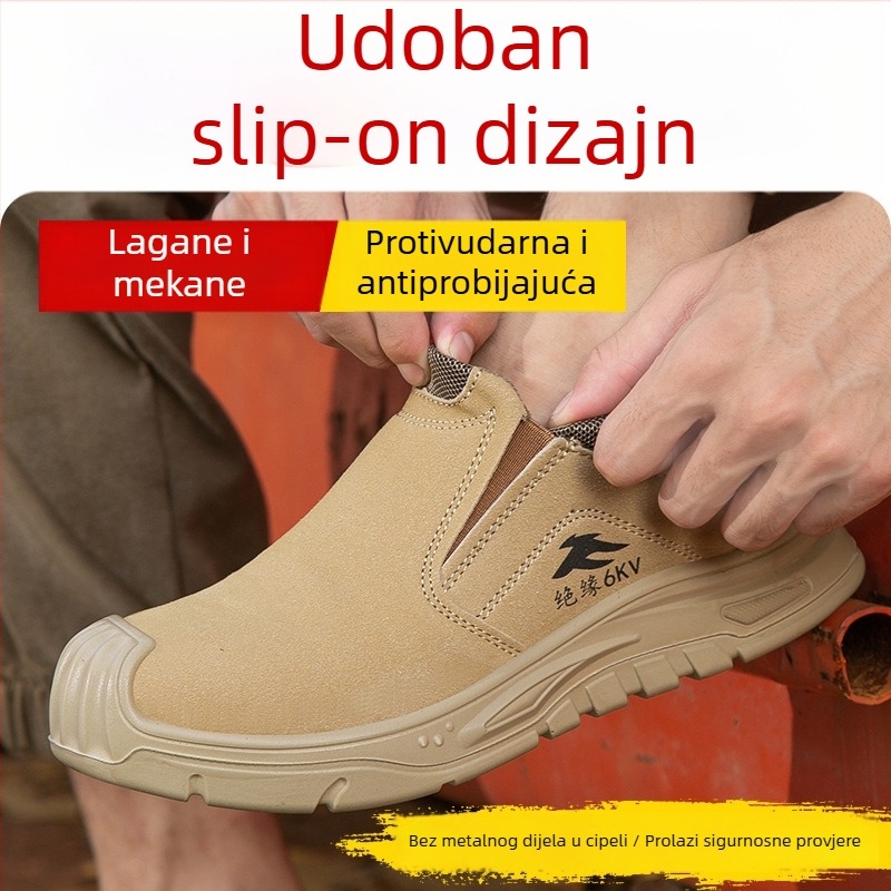 Izolirane radne cipele za električare s niskim gornjim dijelom, PU injekcijski dio gornje, otpornost na udarce, probijanje i iskrenje