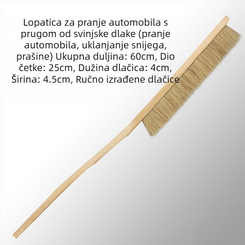 Četka za pranje automobila s dugom drškom i mekanim svinjskim dlačicama | Materijal: Drugo; Marka: Drugo; Vrsta: Četka za pranje automobila