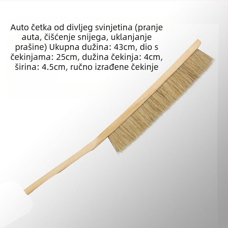 Četka za pranje automobila s dugom drškom i mekanim svinjskim dlačicama | Materijal: Drugo; Marka: Drugo; Vrsta: Četka za pranje automobila