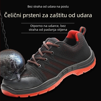 Izolirane zaštitne cipele za elektrikare, otpornost na udarce i perforaciju, izolacija 6 kV, prozračni gornji dio, niskog profila