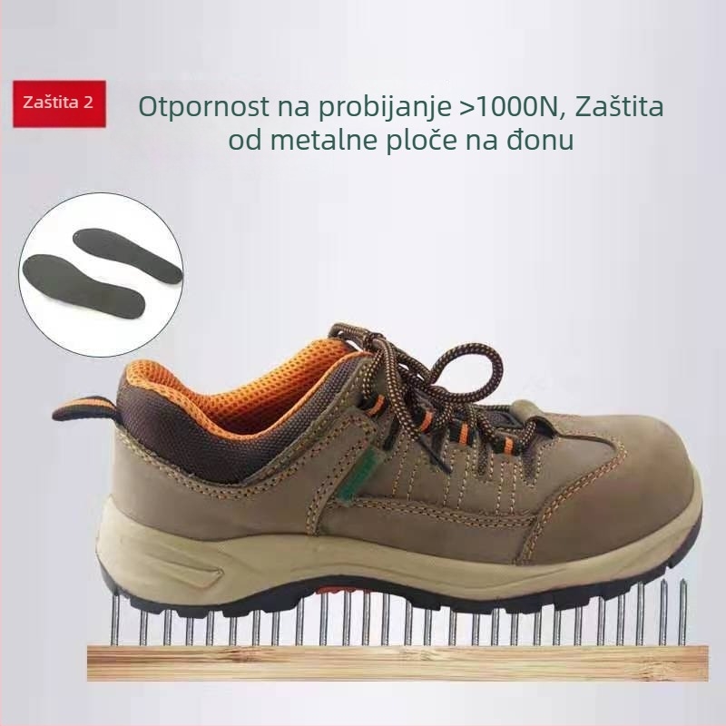 Izolirane sigurnosne cipele, Sata/Shida, koža od krave