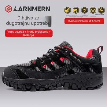 Langmeng Izolirane Radne Cipele – Niski Gornji Dio, Flyknit Mesh + Velur Koža