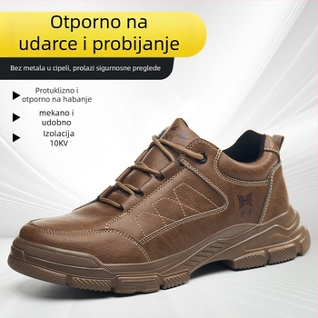 Muške cipele sigurnosti za rad s električnom zaštitom – izolirane do 10 kV, otporne na udarce i prodiranje, otporne na kiseline i lužine, protuklizne, otporne na ulje