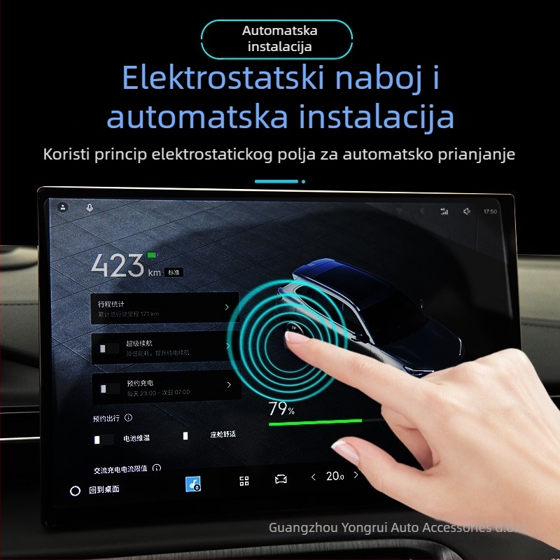Geely Galaxy E5 zaslon od kaljenog stakla za središnju konzolu – prilagodljivo