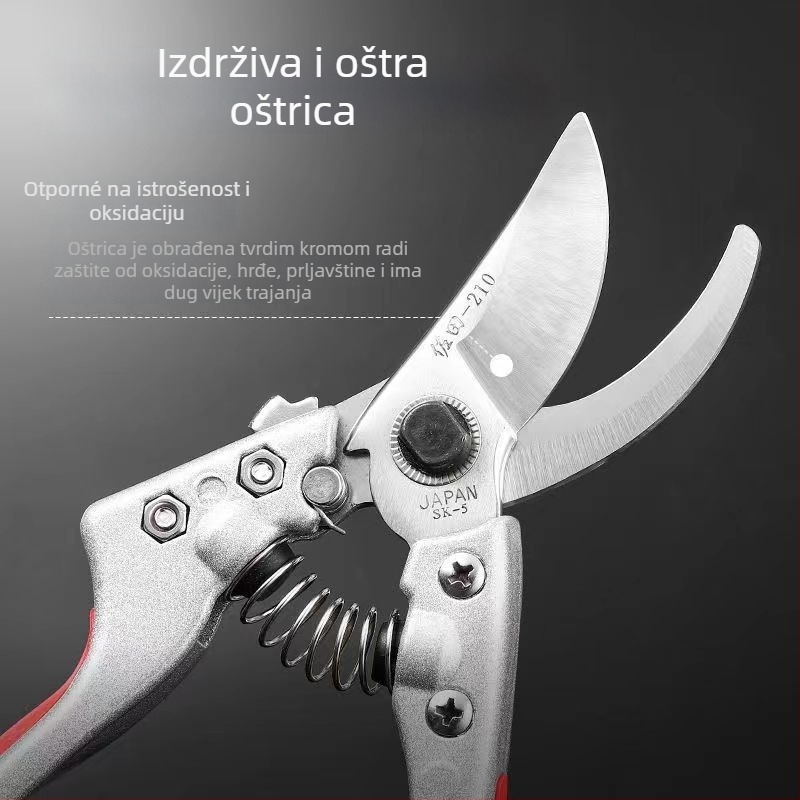 Škarice za rezanje grana za debele grane, rezanje voćnih stabala i vrtna rezidba
