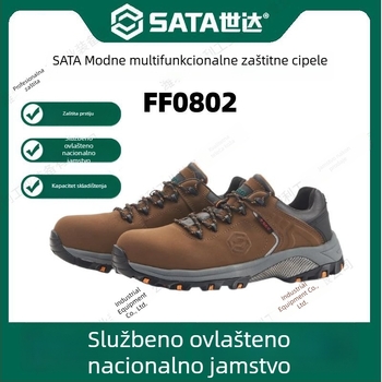 Shida FF0802 muške sigurnosne cipele – lagane, otporne na udarce i proboje, za gradilište