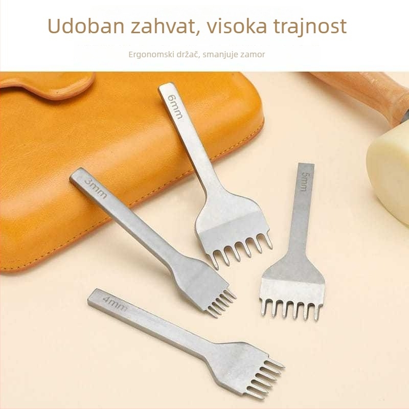 Set alata za kožu za početnike – diamantno dlijeto, DIY set alata za kožu, model 2151