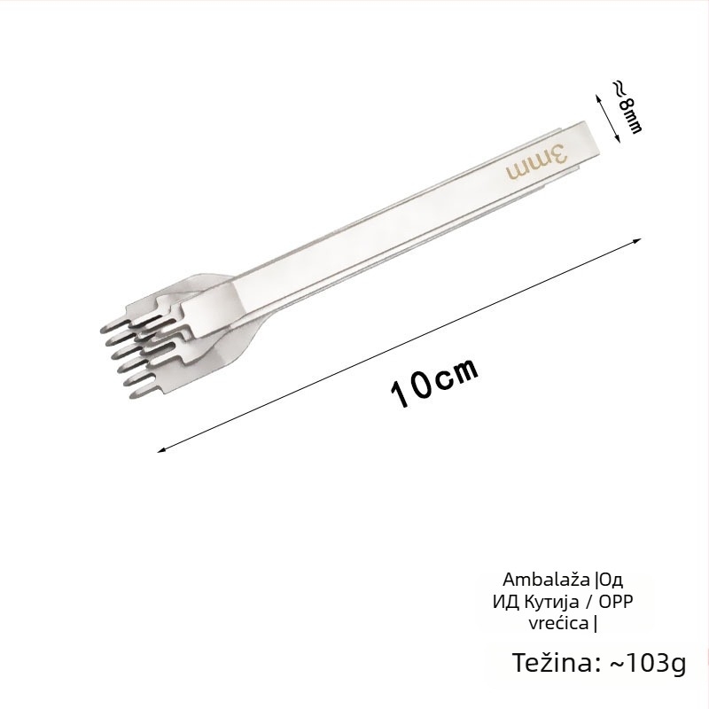 Set alata za kožu za početnike – diamantno dlijeto, DIY set alata za kožu, model 2151