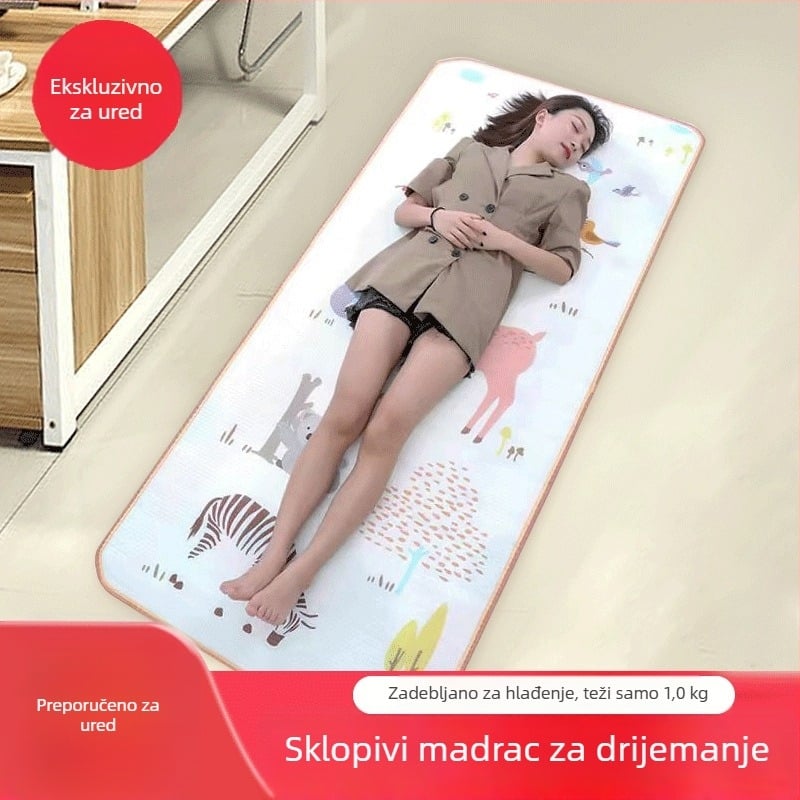 Otpornost na vlagu podni madrac za kućnu i uredsku upotrebu, prijenosni madrac za odmor za 1–2 osobe, različite veličine 70×180–100×200 cm